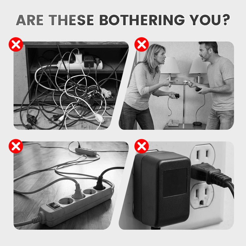 📢📢 50 % RABATT!! ⏰ Smart strømstrip med USB-porter