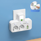 📢📢 50 % RABATT!! ⏰ Smart strømstrip med USB-porter