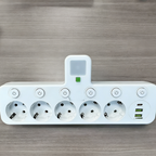 📢📢 50 % RABATT!! ⏰ Smart strømstrip med USB-porter