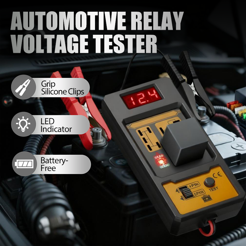 🥳2026 VARMT SALG🥳💞50 000+ SOLGT!🛡️🔦 Din elektriske sikkerhetsvokter. LED-indikatortester for sikre og nøyaktige kontroller. 🚗🧰
