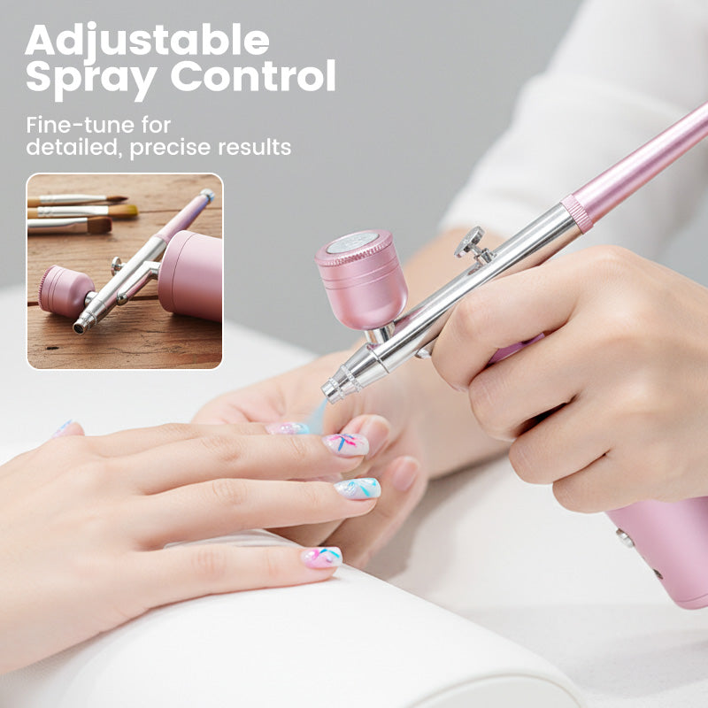 Trådløst airbrush-sett for ulike bruksområder