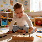 📢📢50 % RABATT!! ⏰Montessori skrutrekkerbrett i tre