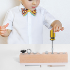 📢📢50 % RABATT!! ⏰Montessori skrutrekkerbrett i tre