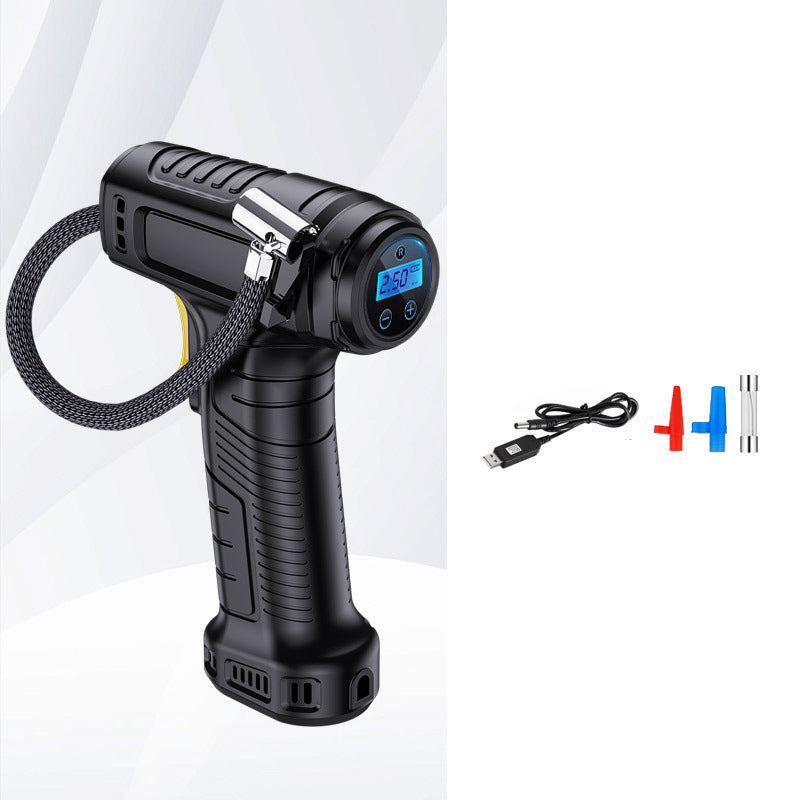 📢📢50% RABATT!!!⏰Bærbar Trådløs Luftkompressor Med Digital Display