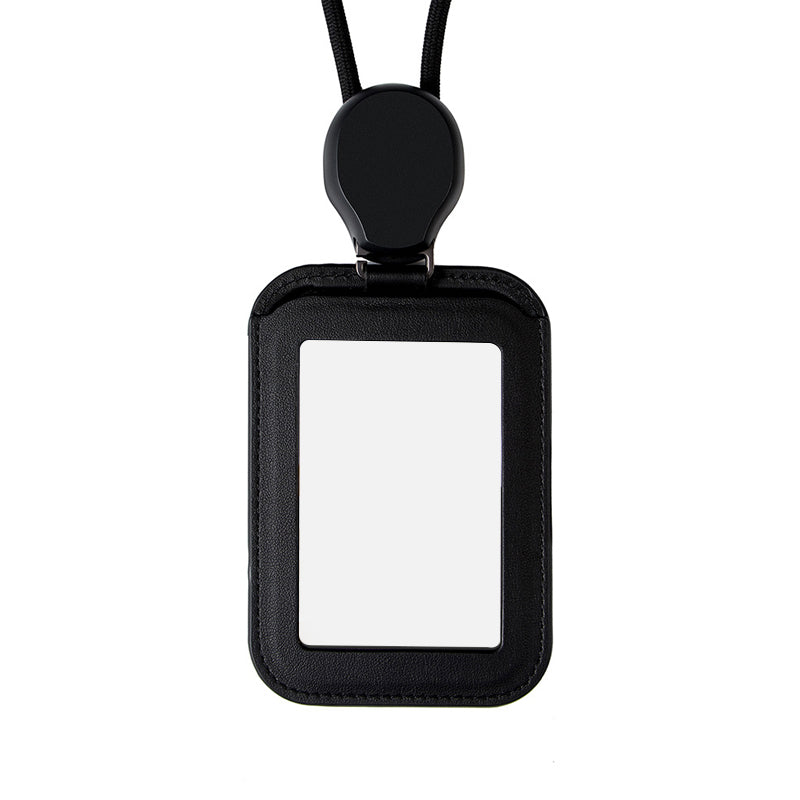 💥💥60% RABATT NÅ! 🪪🖇️Innfellbar ID-holder med bånd – 360° metalldreiebakke. 32 cm tau og sikkerhetslås 🛡️