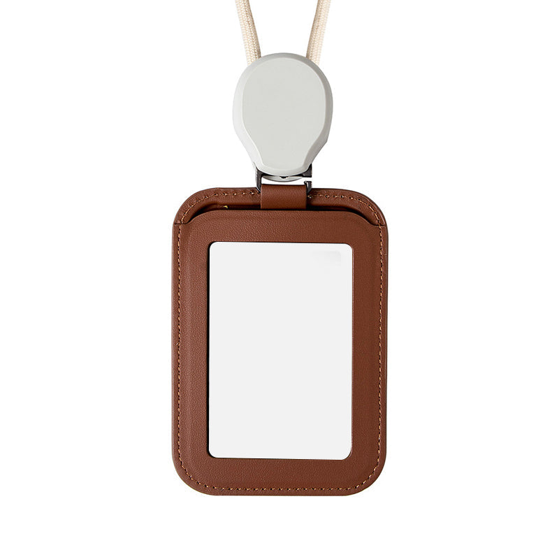 💥💥60% RABATT NÅ! 🪪🖇️Innfellbar ID-holder med bånd – 360° metalldreiebakke. 32 cm tau og sikkerhetslås 🛡️