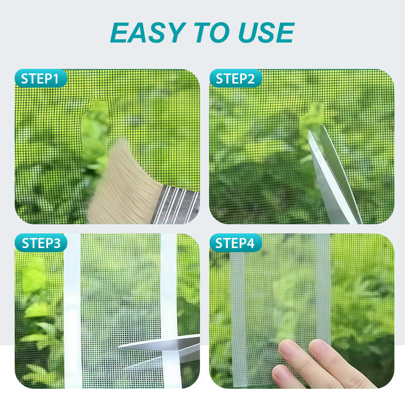 Selvklebende DIY-reparasjonstape for vindusskjerm